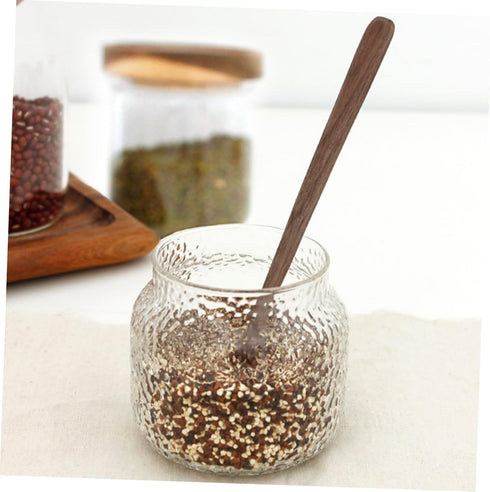 Black Walnut Cutlery Set, Wooden Kitchen Tool, Cooking Utensils, Rice Spoon, Honey Spoon, Japanese-style Child Scoop