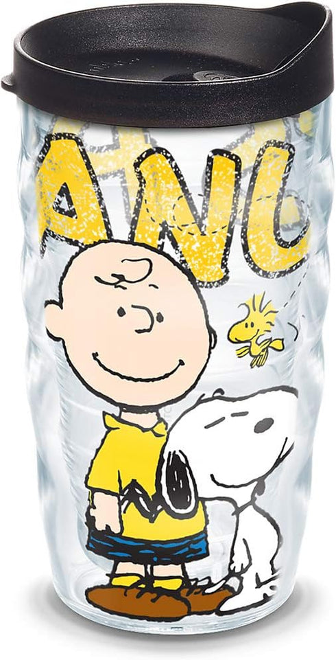Tervis Double Walled Insulated Tumbler Cup, 10oz, Peanuts Colossal, Keeps Drinks Cold & Hot
