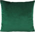16x16 Dark Green Velvet Throw Pillow Covers Set of 2 - Emerald Green Christmas Decor Cushion Cases for Home, Couch,