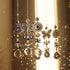 CIXVOEMK 3PCS Blue Sun Catcher Pendant Light Shadow Garden Decor Crystal Wind Chimes Rainbow Garden Sunshine Collection