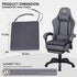 15.5" 15.5" 2", Set 2, Chair Cushions for Dining Chairs, Indoor Square Seat Cushion for Folding Chairs with Ties