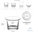 Royal Imports Hanging Oyster Votive Tealight Glass Candle Holder - Set of 6 for Wedding & Home Decoration