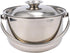 Stainless Steel Cooking Bowl Pasta Pan with Lids, Italian Pasta Cooking Pot, Egg Mixing Bowls, Sauce Pot with Lid,
