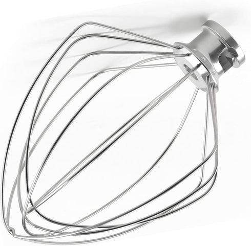 KN256WW 6 QT Wire Whip, Stainless Steel for KitchenAid Stand Mixer Accessory Replacement
