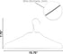 Mr. Pen Wire Hangers, 10 Pack Metal Hangers for Clothes, Slim Standard Wire Coat Hangers, Silver