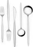Silverware Set 20 Piece, Wildone Stainless Steel Flatware Set Service for 4, Includes Knife, Fork, Spoon Set