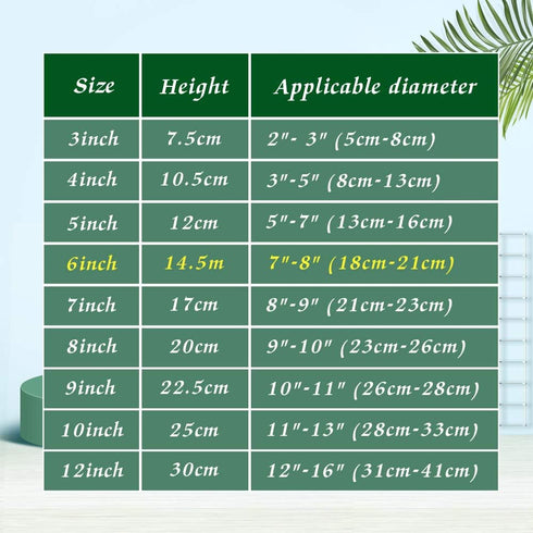 Artliving 12 Pack 6 Inch Clear Plastic Easels for Displaying Pictures, Items at Weddings, Home Decoration
