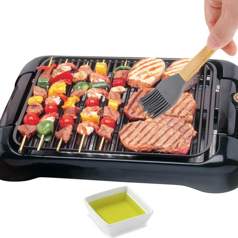 KSENDALO Small Spatulas for Kitchen Use - Silicone Mini Spatula with Bamboo Handle, Colorful