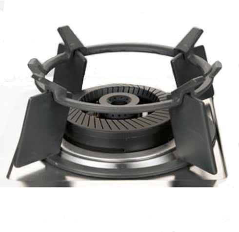Wok Ring Non-Slip Black Cast Iron Stove Trivets for Kitchen Wok Support, Pan Holder for Gas Hob
