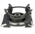 Wok Ring Non-Slip Black Cast Iron Stove Trivets for Kitchen Wok Support, Pan Holder for Gas Hob