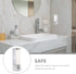 Travel Shampoo Hand Soap Dispenser - Refillable Liquid Holder Box for Home and Office (Plating)