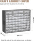 Waterproof Craft Cabinet Cover, Heavy Duty Dustproof StorageCraft Box Cover. Fits 20"W x 6"D x 16"H-Only Cover