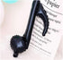 20pcs Music Note Balloons, Mylar Foil Party Balloons for Music Themed Birthday, Concert, Band, Bar Decorations (Black)