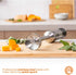 MasterChef Immersion Blender Handheld, Stainless Steel Blending Stick Emulsifier, 400W Motor for Baby Food, Soup, Sauces