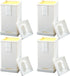 smrtcol 4 Pack Plastic Butter Spreader Corn Cob with Cover Butter Spreader for