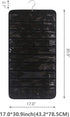 DIOMMELL 80 Pockets Hanging Jewelry Organizer for Women, Storage Bag for Earrings, Necklaces, Bracelets