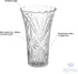 Royal Imports Clear Acrylic Flower Vase Decorative Centerpiece for Home or Wedding - 9" Tall, 4" Opening, Non-Breakable