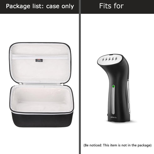 Hard Travel Case for Polardo Portable Garment Steamer - 900-Watt Case Only