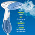 Conair Handheld Garment Steamer for Clothes, ExtremeSteam 1200W, Portable Design, White/Blue