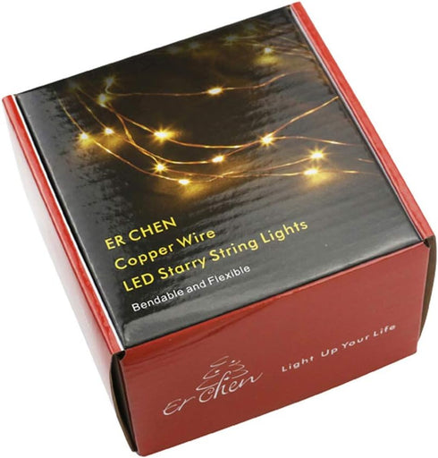 8 Dimmable 165 500 ER CHEN Fairy Lights Plug in, Modes Waterproof Ft Copper Wire LED Twinkle String Lights with RF