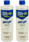 Pool Mate 1-Quart 2-Pack Premium Increase pH, Liquid pH Increaser for Hot
