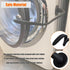 Washer Door Prop and Stopper for Front Load Washing Machine, Flexible Holder with 43mm Magnet Base, Black