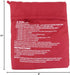 SYBL 4 4 Pcs Reusable Red Microwave Potato Bag Potato Cooker Potato Baking Pouch Perfect Bake Potatoes Just in Minutes
