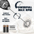 Milk Frother, Electric Mixer and Whisk for Coffee Drinks, Protein Shakes, Teas, Eggs, and Sauces, Handheld