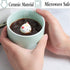 Lucky Cat 3D Cute Cartoon Animal Ceramics Coffee Cup, 8 OZ Mug for World's Greatest Father