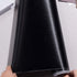 Self Adhesive Vinyl Black Brushed Metal Contact Paper for Refrigerator Dishwasher Stove Oven Doors 15.7x117 Inches