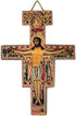Venerare Deluxe San Damiano Crucifix | Great Catholic Gift for First Holy Communion, Confirmation, Housewarming