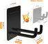 Adhesive Hooks, Stick on Stainless Steel Towel Robe Razor Wall Hooks, Heavy Duty Shower Hangers for Bathroom Kitchen