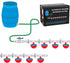 Automatic Chicken Watering System with 1/2" PVC Pipe & Hose Connector Kit,