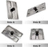 Toaster Cover, Stainless Steel Appliance Top Cover for Electric Bread Maker