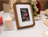 Moudra 3"x4" 2"x3") Handcrafted Solid Wood Picture Frame with Mat for Wall or Tabletop Display, Perfect for Photos