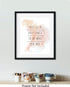Govivo Therapist Office Decor, This Is A Safe Space Wall Art for School Counselor, 11x14 Unframed Print