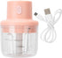 Food Processor, 250Ml Food Supplementary Machine for Mini Blender, Small USB Maker for Household Chopper