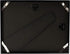 Golden State Art 8.5x11 Aluminum Frame - Real Glass, Metal Frame for 8.5 by 11 inch Document with Easel Stand (Black, 1