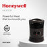 Honeywell HHF360V Portable Heater, Charcoal Grey, 360 Degree Surround Fan Forced, Adjustable Thermostat, 2 Heat Settings