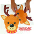 Stickamajigger Stick the Red Nose on the Reindeer Poster Game - Restickable & Reusable