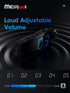 Mesqool Projection Alarm Clock - Loud Vibrating Alarm Clock for Heavy Sleepers with USB Charging Port