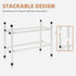 4 Closet, 1 STORAGE MANIAC Expandable Shoe Rack, Pairs Stackable Small Shoe Rack, Metal Adjustable Shoes Organizer