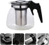 BESTOYARD 33Oz Glass Teapot, Detachable Water Kettle with Infuser for Tea and Iced Coffee Maker