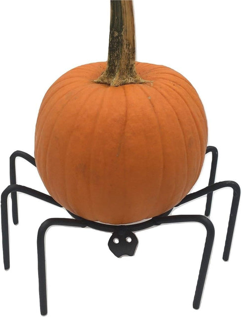 Handcrafted Metal Spider Fall Decoration for Pumpkin and Mum Displays