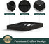 Bamboo Silverware Organizer, Kitchen Drawer Utensil Holder, Cutlery Tray & Spoon Storage with Grooved Drawer Dividers