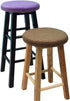 Levoberg 13inch/33cm 7 Round bar Stool Covers Linen Sponge bar Stool Cushions Round Chair seat slipcovers