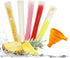160 Disposable Ice Popsicle Mold Bags| BPA Free Freezer Tubes With Zip