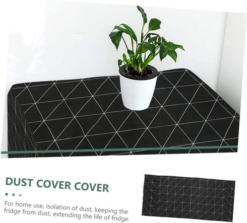 Dust Cover Towel Mini Fridge Cover, Universal Refrigerator Door Gasket, Protective Cover for Washer and Dryer