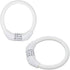 Urban August Original Fridge Lock: Multi-Functional Cable Combination Lock for French-Door Refrigerators (White)