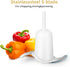 La Reveuse Electric Mini Food Processor, Small Chopper, 200 Watts, 2-Cup Prep Bowl for Mincing, Chopping, Grinding,